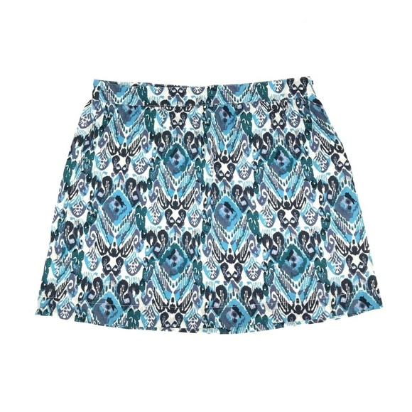 GH Bass & Co Geometric Print Skirt Size 14 NWT - Picture 1 of 6